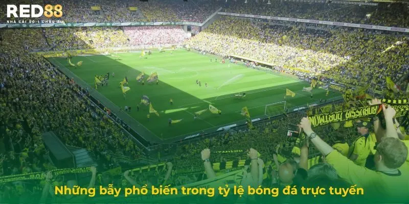 Những bẫy phổ biến trong tỷ lệ bóng đá trực tuyến
